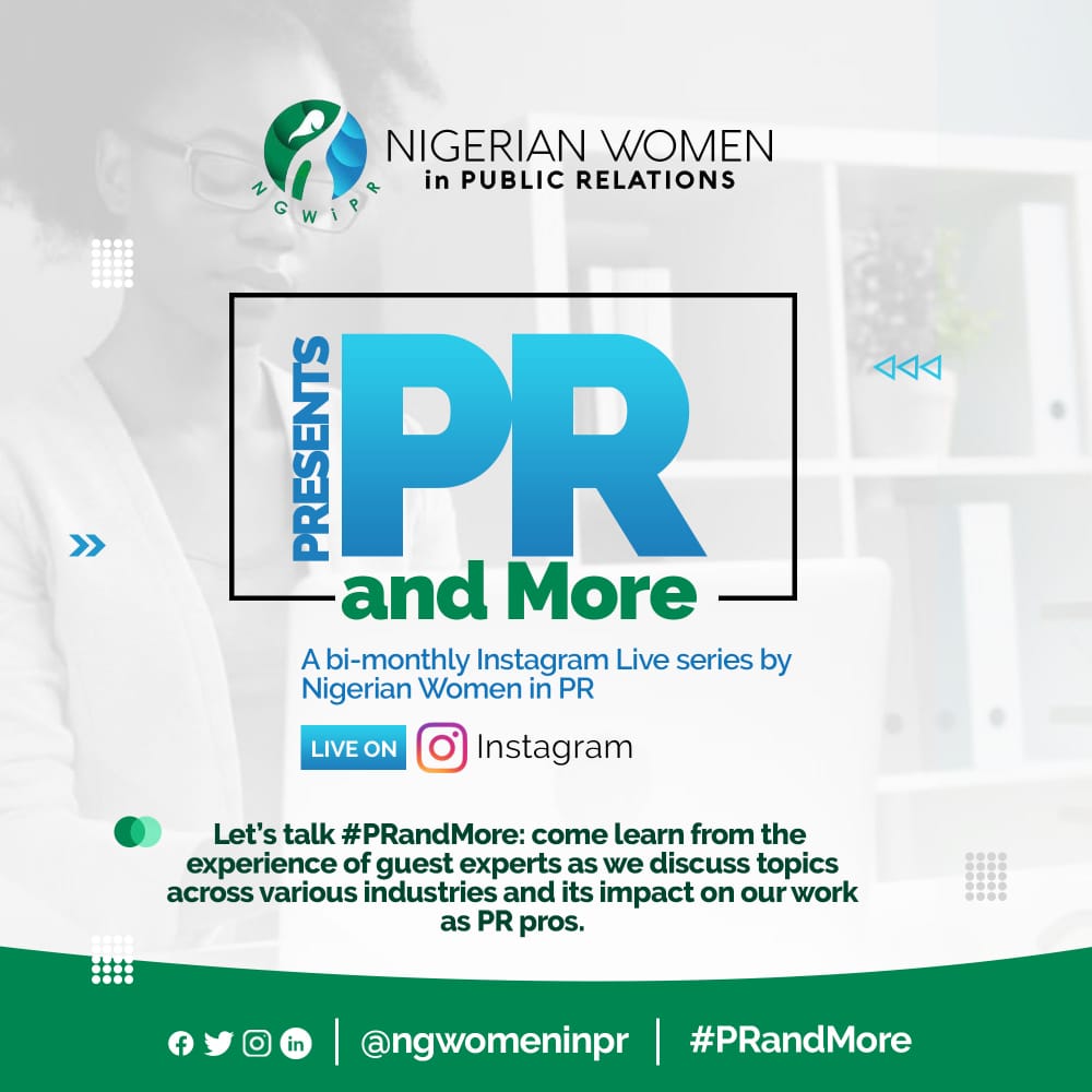 Nigerian Women in PR Sets out to empower Professionals as the new initiative #PRandMore takes off