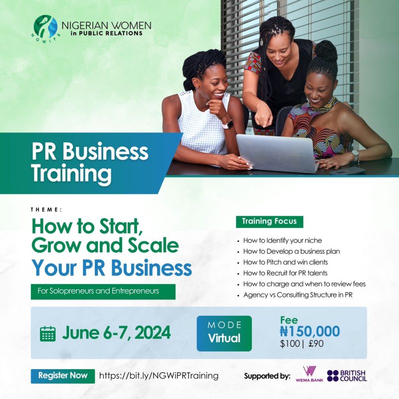 PR Business Training - NWiPR - June 2024